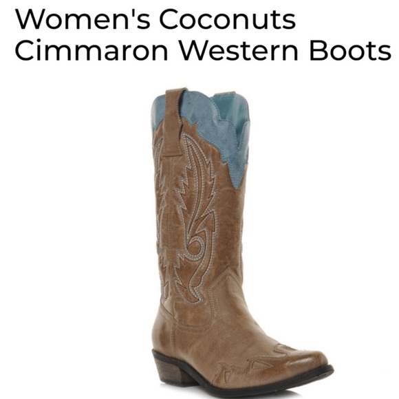 coconut brand cowgirl boots